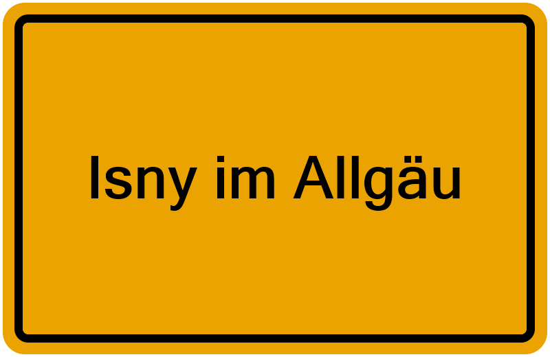 Handelsregister Isny im Allgäu